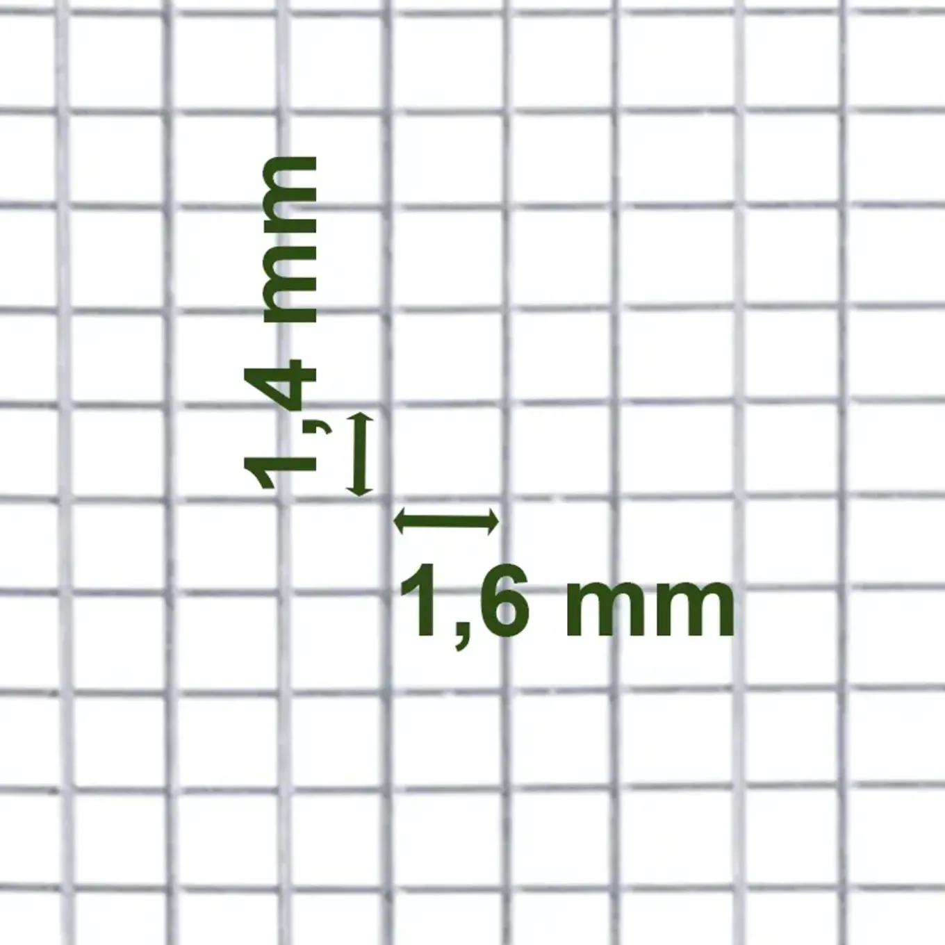 Garmix Horrengaas Aluminium 100cm, 5 Meter