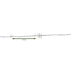 Garmix Prikkeldraad / Puntdraad 100m. (2 Draden 1,7mm)