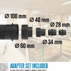 Güde Afzuiginstallatie Gaa 50 100/60/40/34/28mm