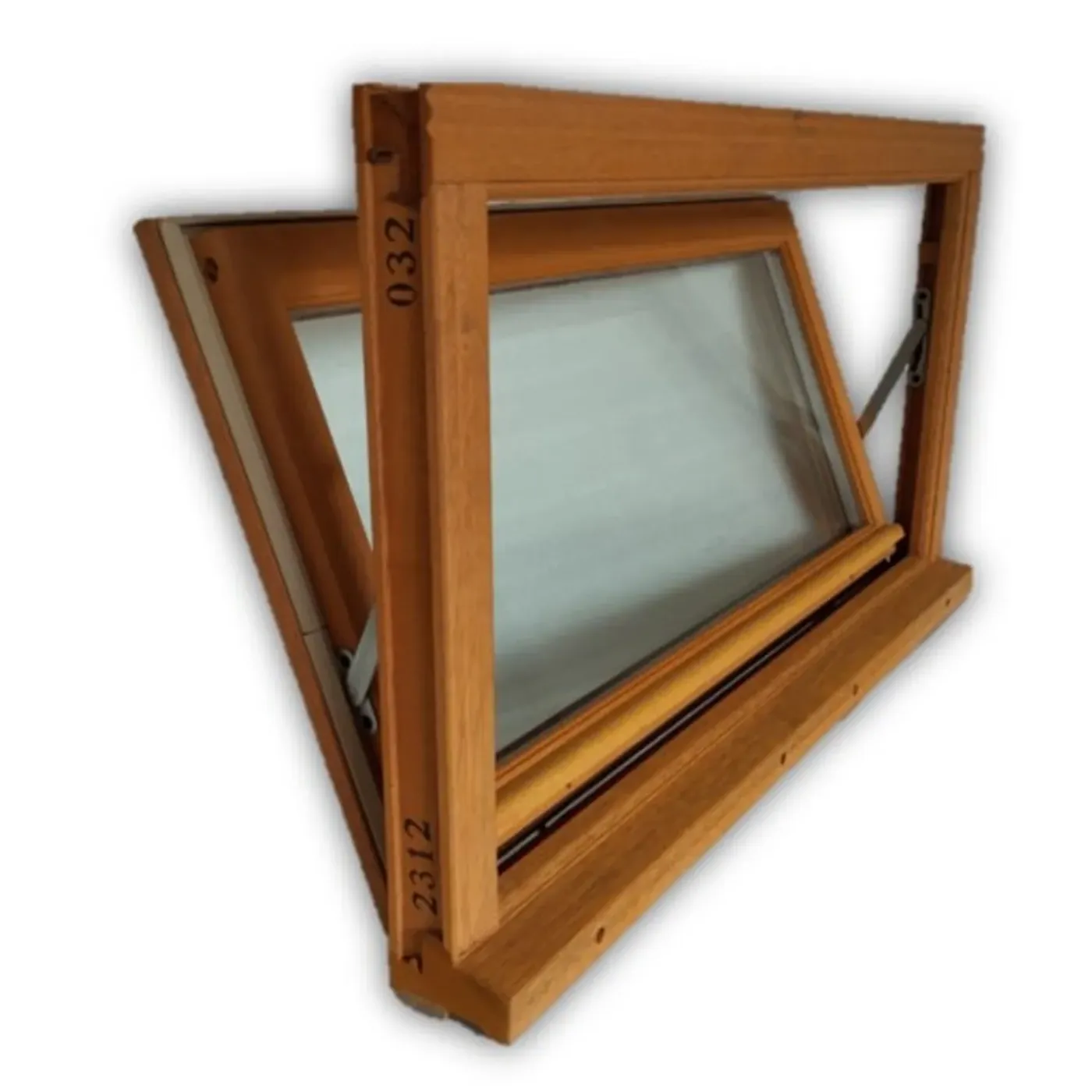 GD Menuiseries - Houten Klepframe H60 X L100 Tafelribben