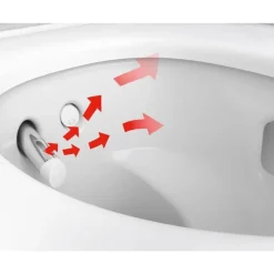 Geberit Aquaclean Mera Classic Douche-wc – Föhn & Geurafzuiging – Wit, Designafdekking Wit