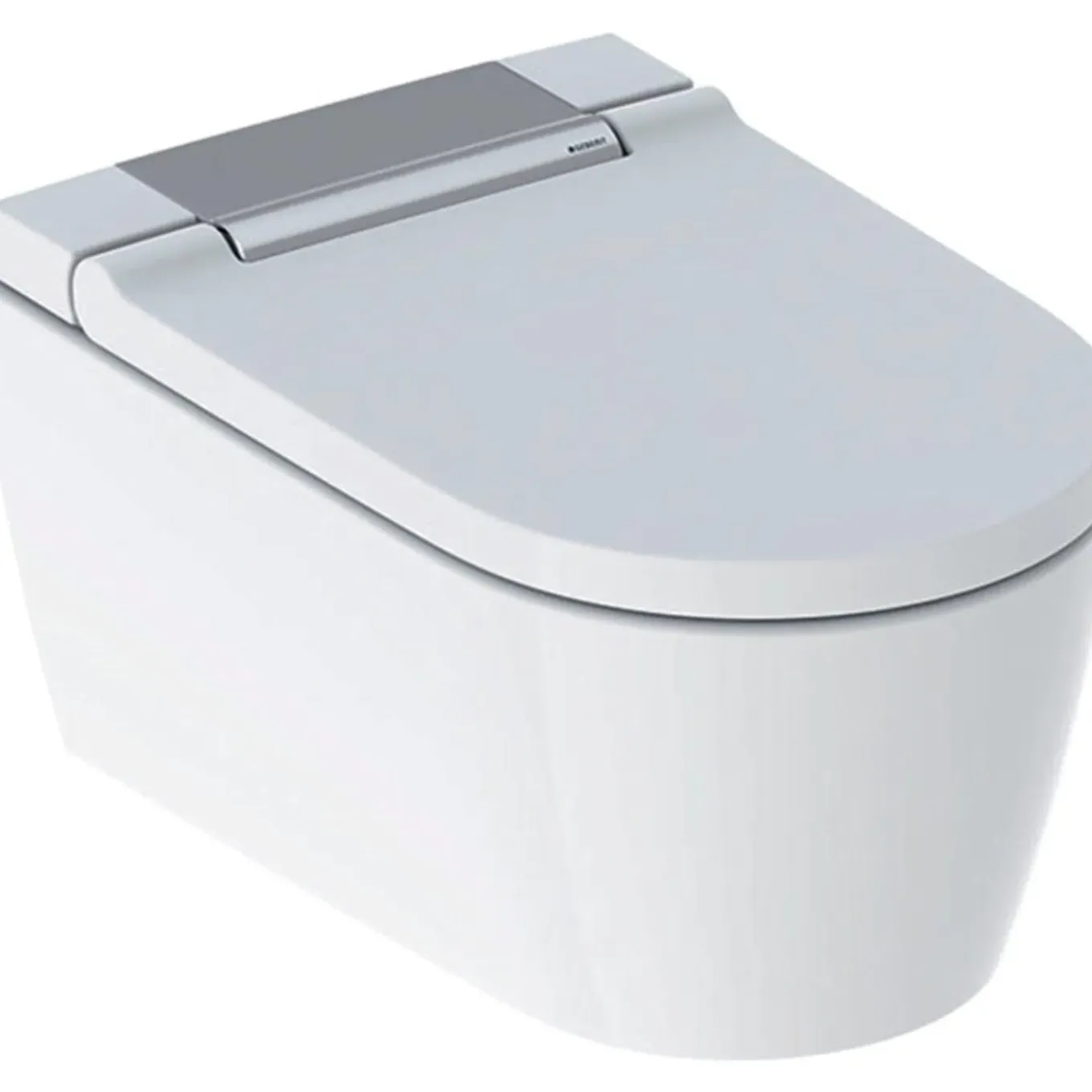Geberit Aquaclean Sela Douche-wc – Oriëntatielicht & Ladydouche – Wit, Designafdekking Chroom