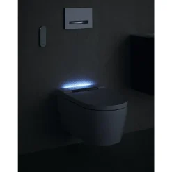 Geberit Aquaclean Sela Douche-wc – Oriëntatielicht & Ladydouche – Wit, Designafdekking Wit