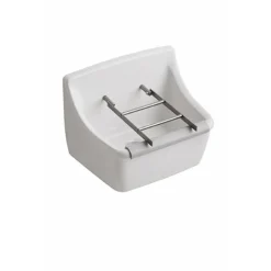 Geberit 300 Basic Norma Uitstortgootsteen - Met Stootrand - 35x45x35cm - Met Gaten - Voor