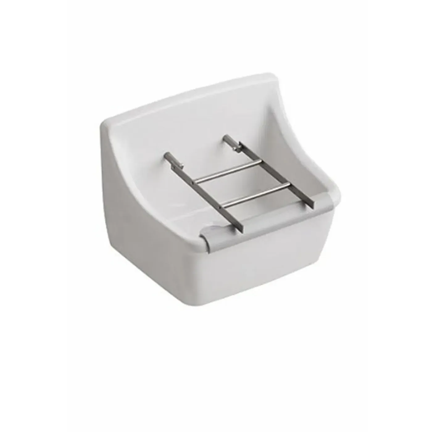 Geberit 300 Basic Norma Uitstortgootsteen - Met Stootrand - 35x45x35cm - Met Gaten - Voor