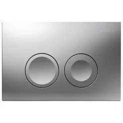 Geberit bedieningspaneel Delta 21 voor UP100 inbouwreservoirs|16,4x24,6cm mat chroom