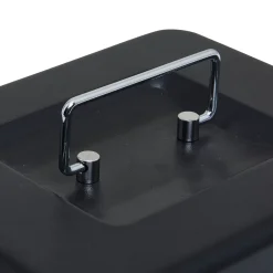 Geldkist 10359190 - met sleutelslot - 6 opbergvakken - 25x18x9cm