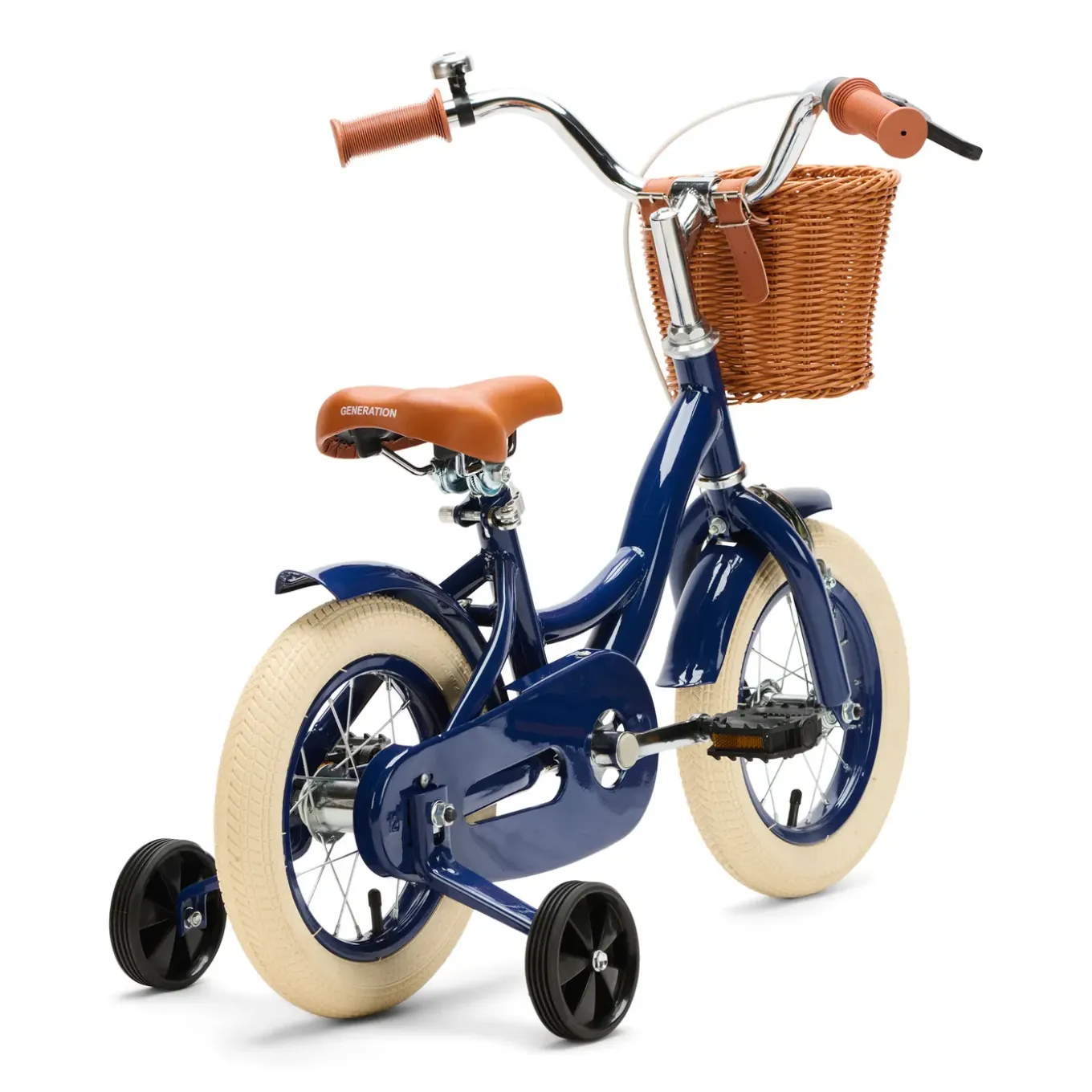 Generation Blanco 12 Inch Blauw – Kinderfiets Met Mandje