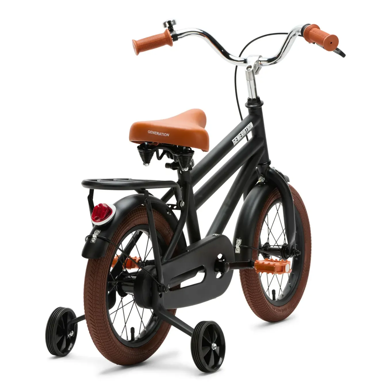 Generation City 14 Inch Matzwart - Kinderfiets