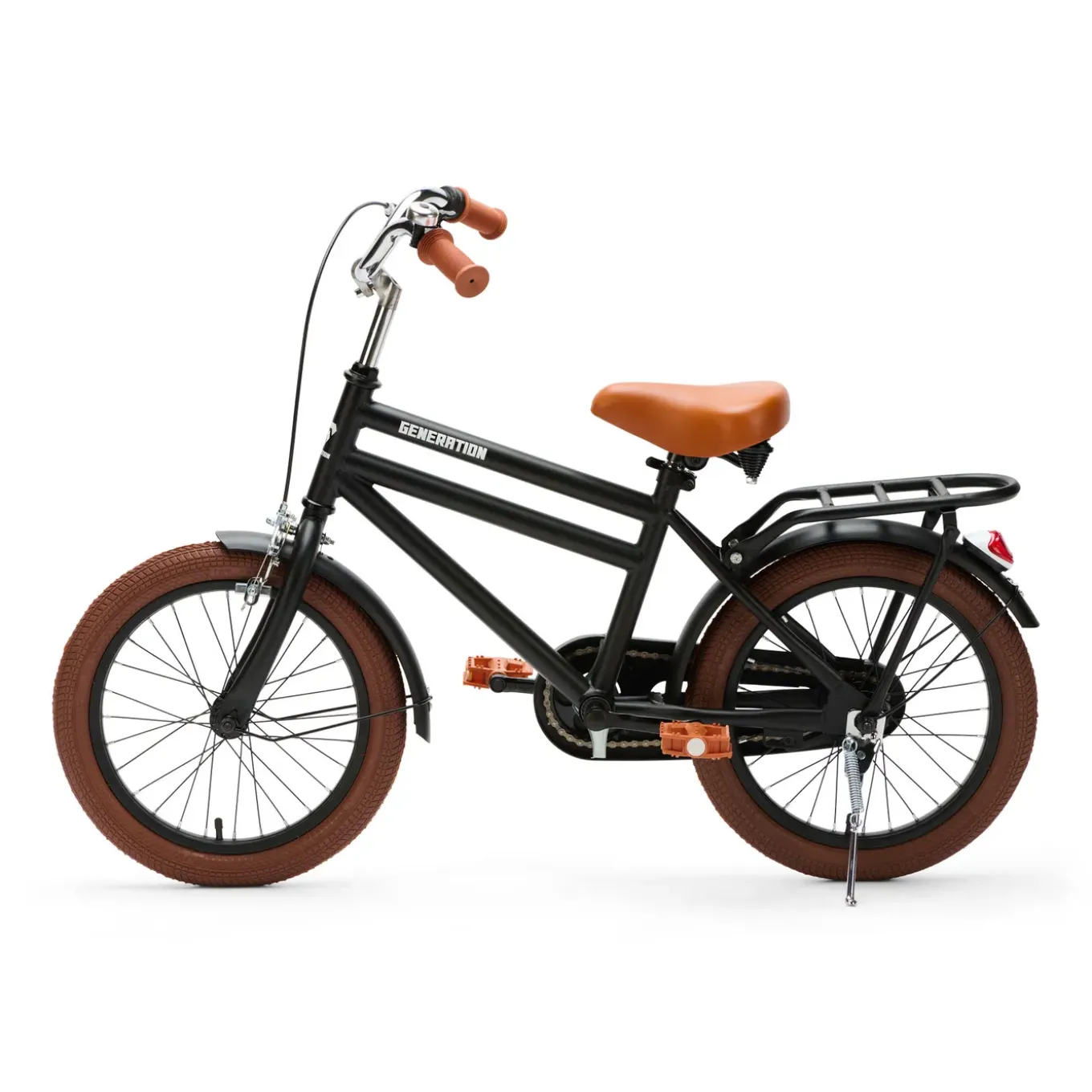 Generation City 16 Inch Matzwart – Kinderfiets