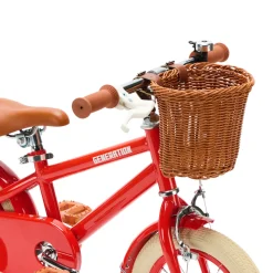 Generation Retro 12 Inch Rood – Kinderfiets Met Mandje