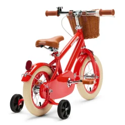 Generation Retro 12 Inch Rood – Kinderfiets Met Mandje