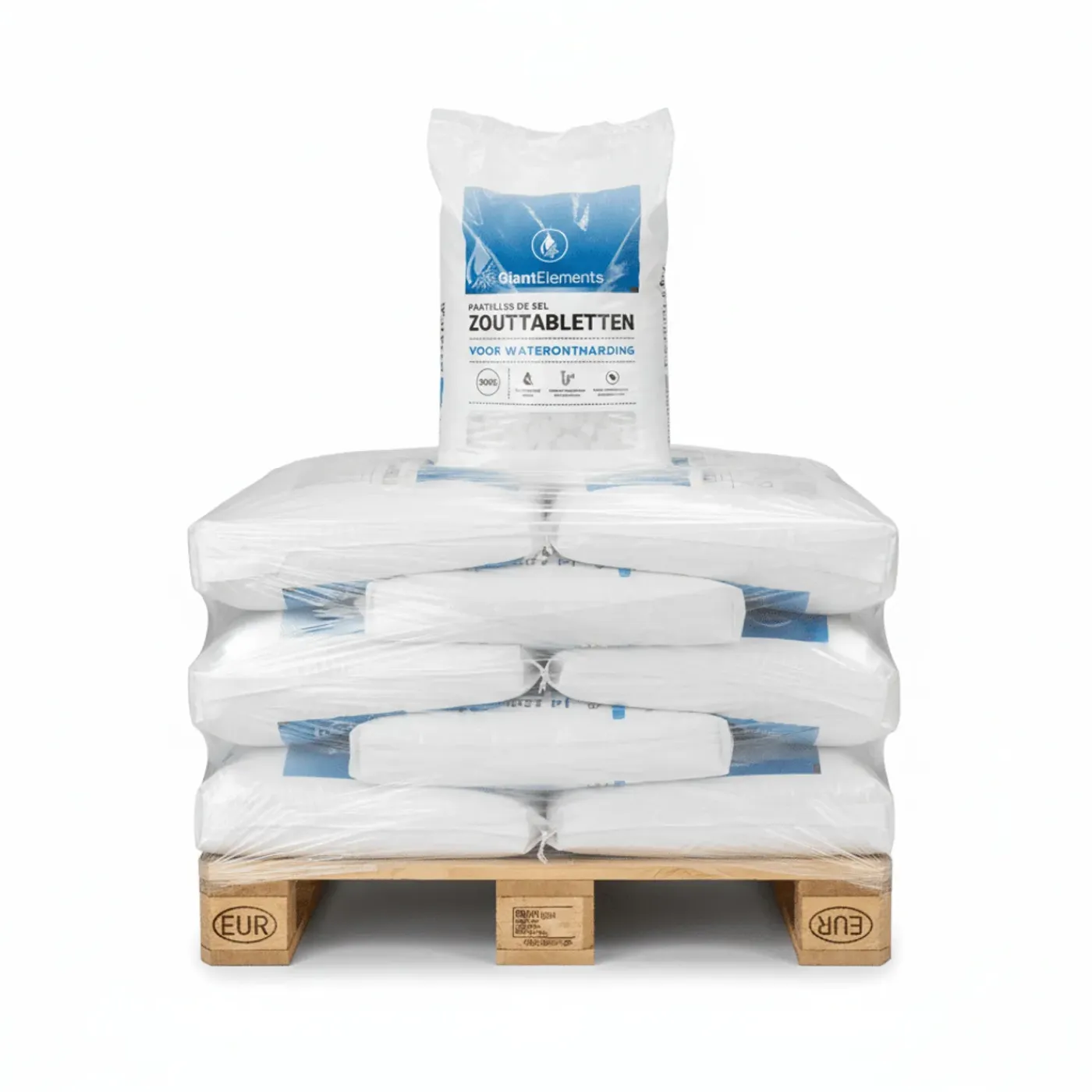 Giant Elements Regeneratiezout 10 X 25 Kg Zakken (250kg)