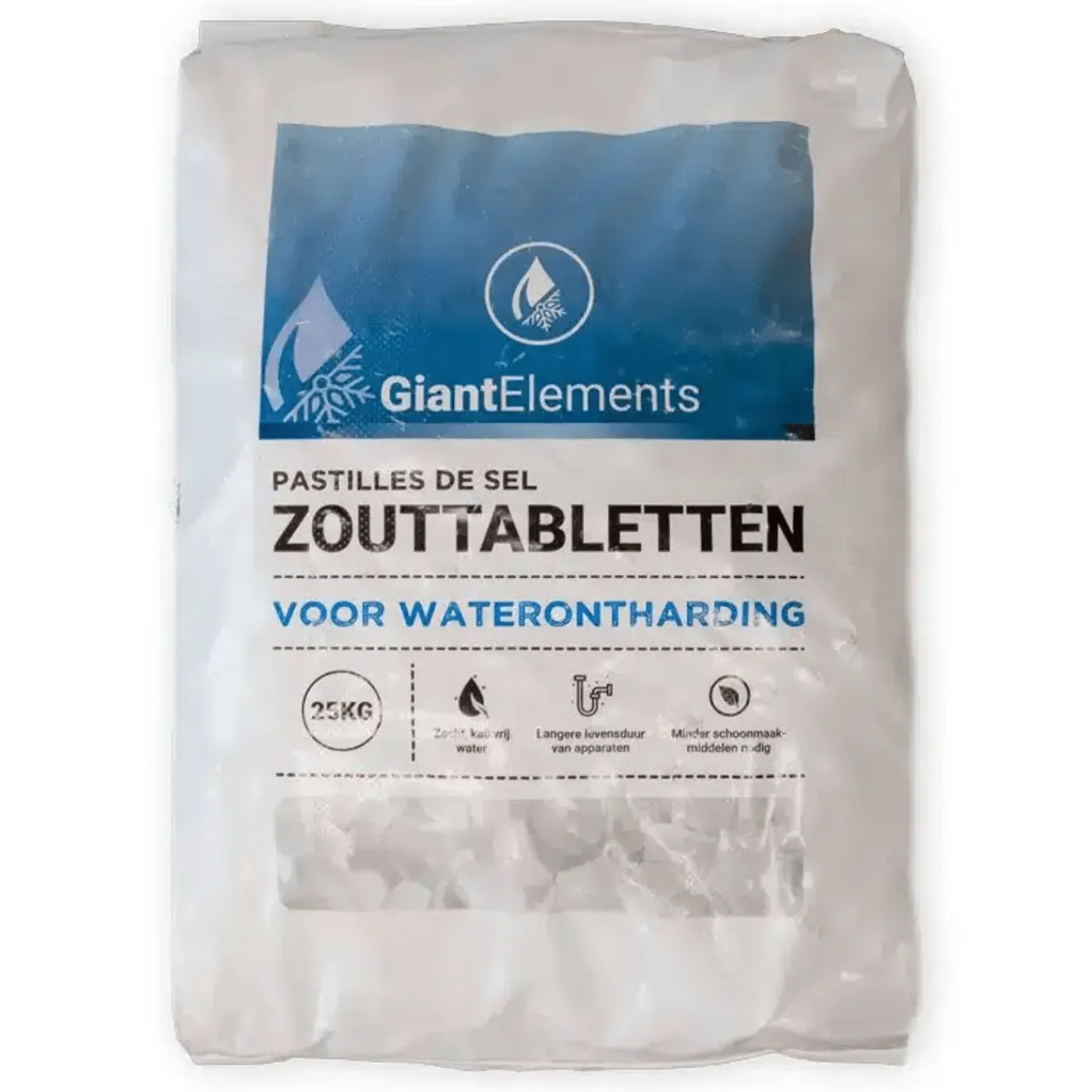 Giant Elements Regeneratiezout 10 X 25 Kg Zakken (250kg)