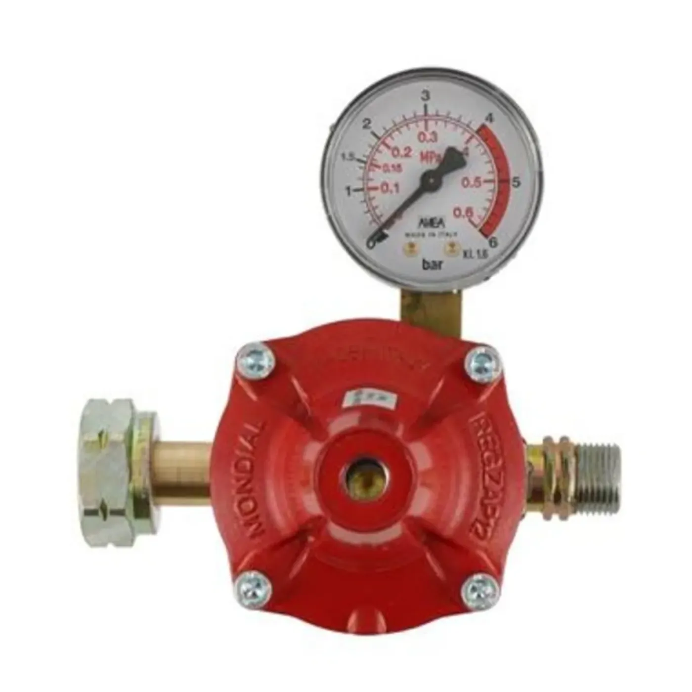 Gimeg inst.reg. 12kg. 0-6bar univ. x 3/8l