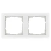 GIRA afdekraam ST55 2-voudig wit