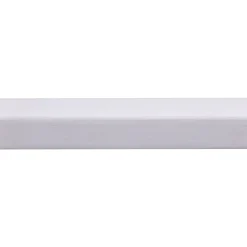 Glaslat - Hardhout - Gegrond - Wit - 17x17mm - 270cm