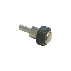 Glasplaatdrager met rubberen ringetje - Metaal - 3 mm - 8 Stuks
