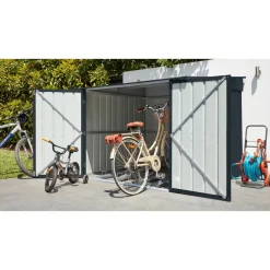 Overig Globel fietsberging Family 66 -plaatstaal - antraciet - 200x189cm