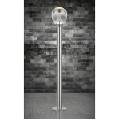 Globo Buitenlamp Callisto Led Staaledelstaal 1x Led