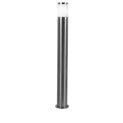 Globo Buitenlamp Xeloo Staaledelstaal Zilver 1x E27