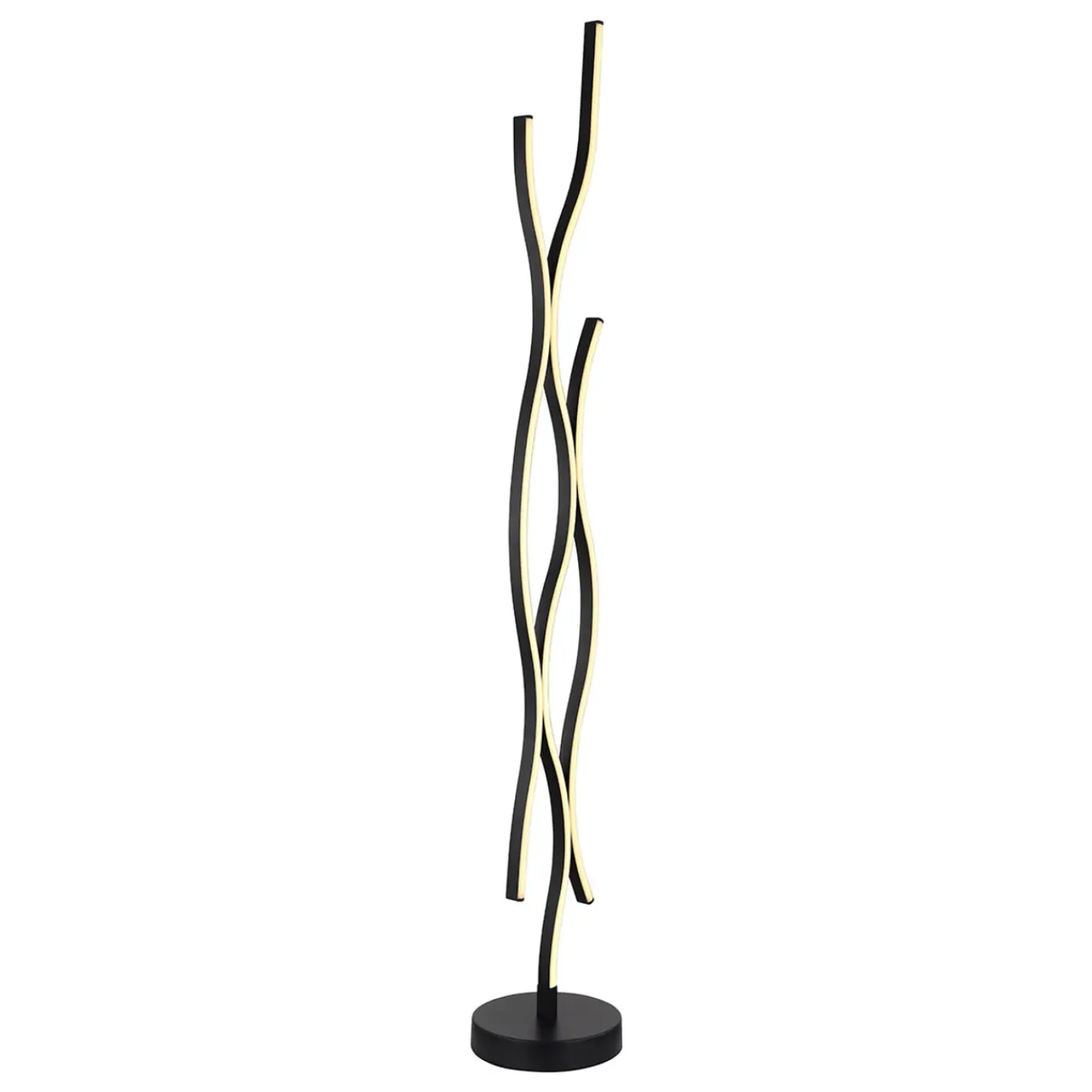 Globo Vloerlamp Geronimo Led Metaal Zwart 1x Led