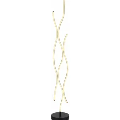 Globo Vloerlamp Geronimo Led Metaal Zwart 1x Led