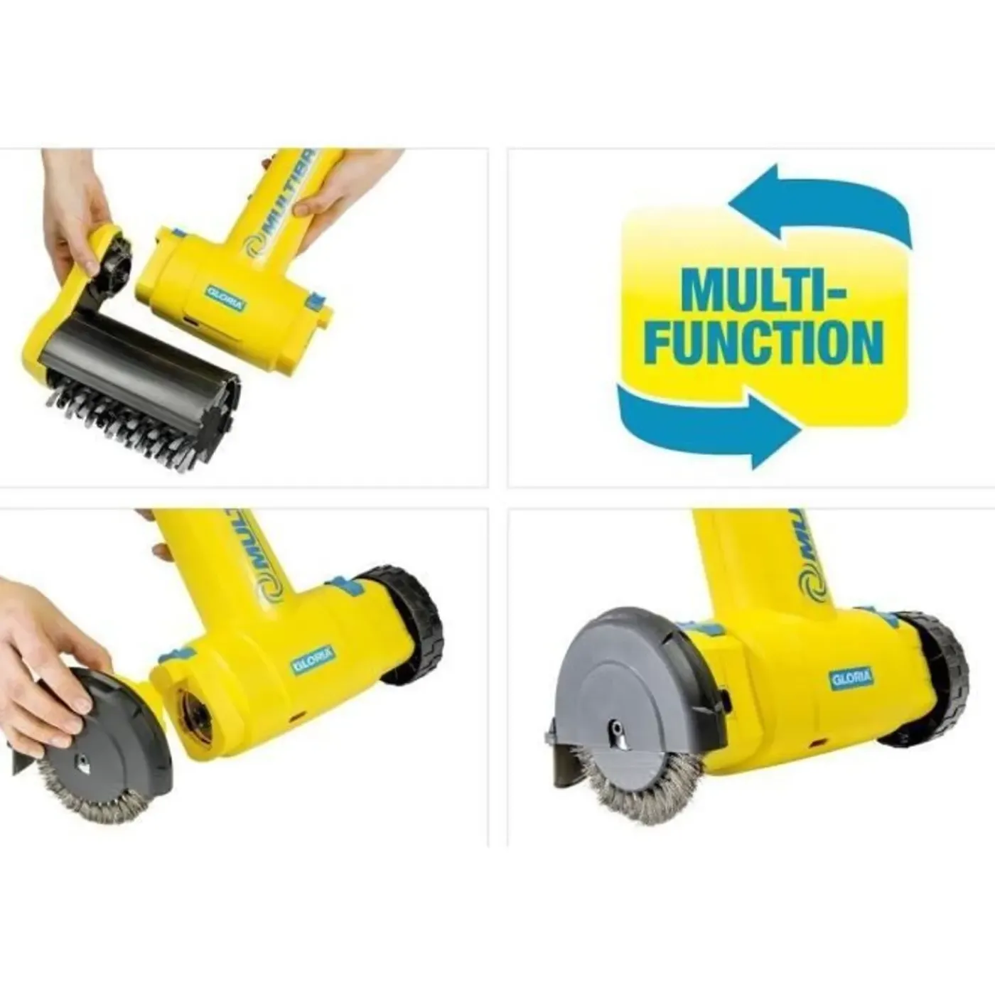 Gloria Multibrush Speedcontrol Plus Onkruidbestrijder - 500w