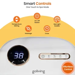 Goliving Automatische Voetenbad - Voetmassage Apparaat - Inklapbaar