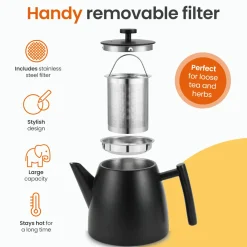 Goliving Theekan Met Filter - 1 Liter