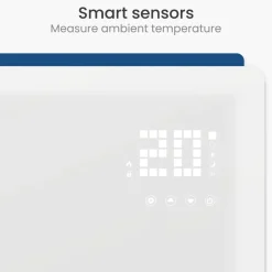 Gologi Elektrische Kachel - Verwarming - Convectorkachel - App En Touch - Tot 25m2 - 2000w - Wit
