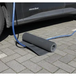 Gombase Laadkabel Mat / Rubberen Kabelmat - Breedte 40 Cm - 3 M