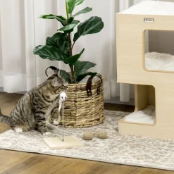 4Goodz Combiset Kattenmand En Speeltje - 3 Ligplekken Met Kussens 34x34x60 Cm