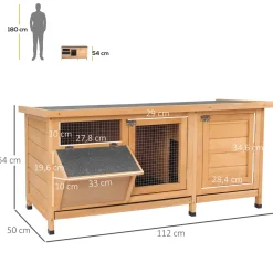 4goodz Comfortabel Konijnenhok Voor Binnen En Buiten