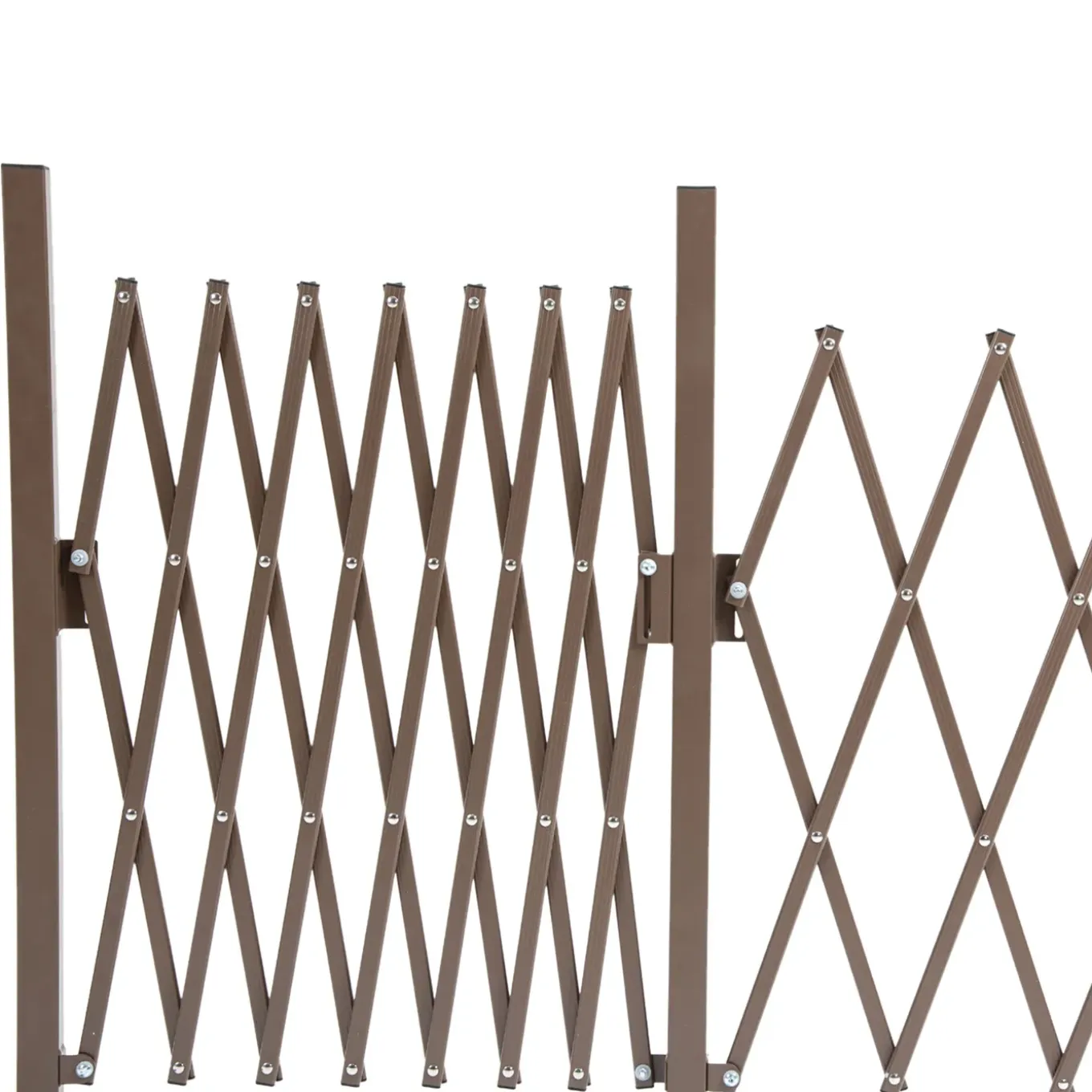 4goodz Flexibel Hekwerk Uitrekbaar Van 52 - 405 Cm - Aluminium