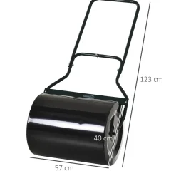 4Goodz Gazonwals Tuinwals 40 Cm Diameter - 60 Liter Water/zand Vulling
