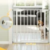 4goodz Hondenhekje Klemmontage 76–82 Cm Breed - Zonder Boren - Wit