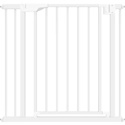 4Goodz Hondenhekje Klemmontage 76–89 Cm Breed - Zonder Boren - Wit