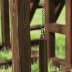 4goodz Houten Kippenrek Met Zitstokken En Kippenschommel Voor 2-3 Kippen - Bruin