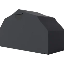 4Goodz Motorberging Opslagtent Waterdicht Xxl 345x135x191cm - Zwart