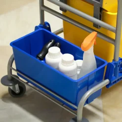 4Goodz Schoonmaakwagen Rolemmer Met Wringer Op Wielen - 26 Liter Capaciteit