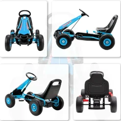 4goodz Skelter Met Verstelbare Stoel Voor 3-8 Jaar - Blauw