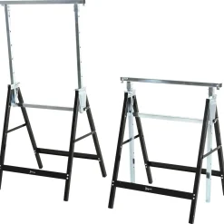 4goodz 2 Stuks Zaagbok Schragen Verstelbaar Opvouw 80-130cm Tot 200kg