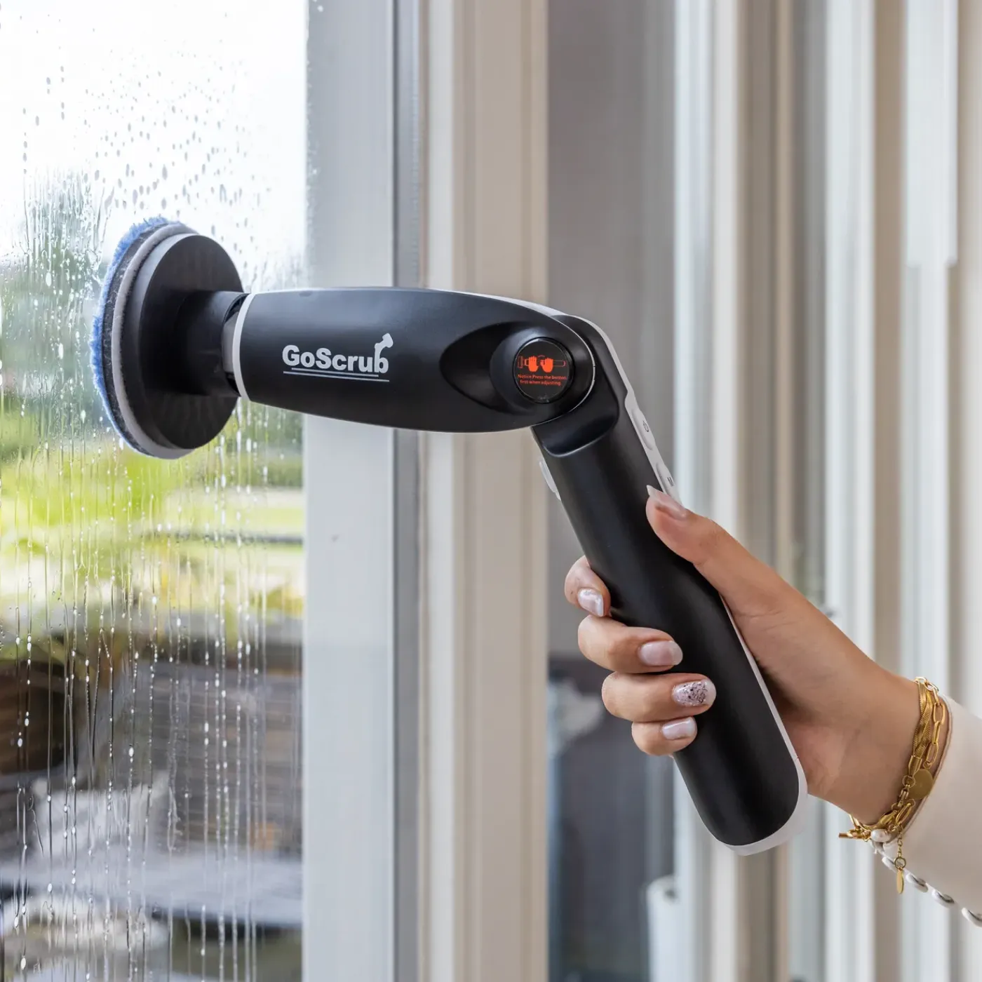 GoScrub ® Cleaning Hero V1 - Elektrische Schoonmaakborstel – Schrobber - Zwart