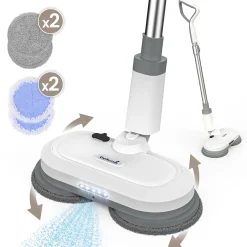 GoScrub ® Draadloze Elektrische Dweil - Vloerreiniger voor Harde en Houten Vloeren