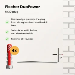 Goudmethout Industriële Plankdragers Driehoekvorm Mat Zwart - Voor Wandplank 15-25 Cm