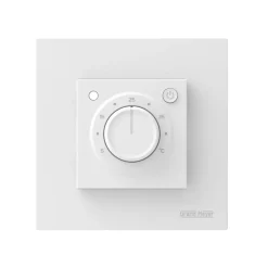 Grand Meyer Elektronische Thermostaat Mst-9 Wit, Compatibel Met Twee Maten (46×46 Of 56×56 mm)