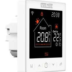 Grand Meyer Programmeertbare Wi-fi Thermostaat Sn-10, 16a, 230 V, Wit