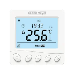 Grand Meyer Programmeertbare Wi-fi Thermostaat W350, 16a, 230 V, Wit
