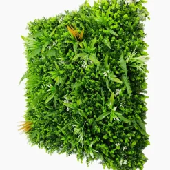 Green Fire 57 - Kunstplant Macao - Dichte Bladeren, Junglelook - 1 X 1 M